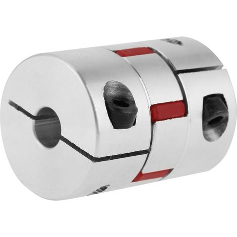 Accouplement flexible pour arbre en araignée OD30mm x L40mm Connecteur d'accouplement pour moteur pas à pas CNC (8x12mm) (1/5)