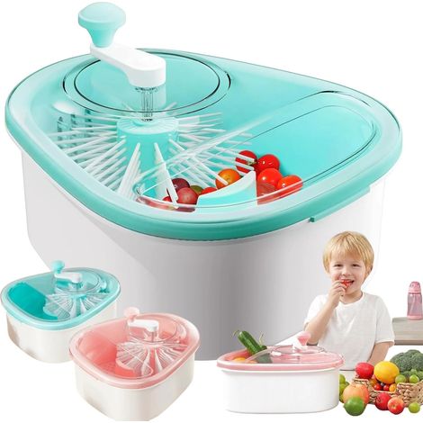 Essoreur Légumes, 2026, Cuillère, Brosse, Grand, Maison, Cuisine, Rapide, Lavage, Fruit, Centrifugeuse (1/5)