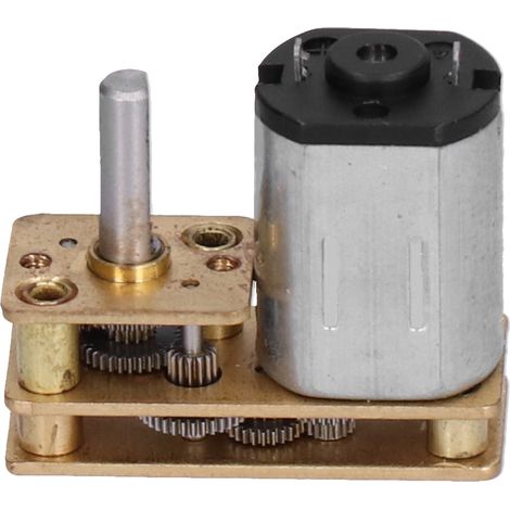 Moteur Réducteur DC 6V 60 RPM, Faible Bruit et Couple Élevé, pour Projets Robotiques et Automatisation (1/5)
