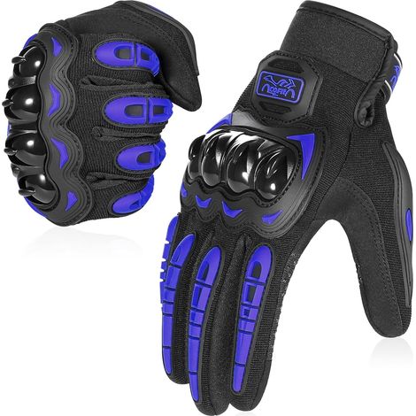 Ortviai Gants de Jardinage à Doigts Intégraux Tactiles RT-A1 Bleu XXL – Protection Maximale Certifiée pour le Jardinage