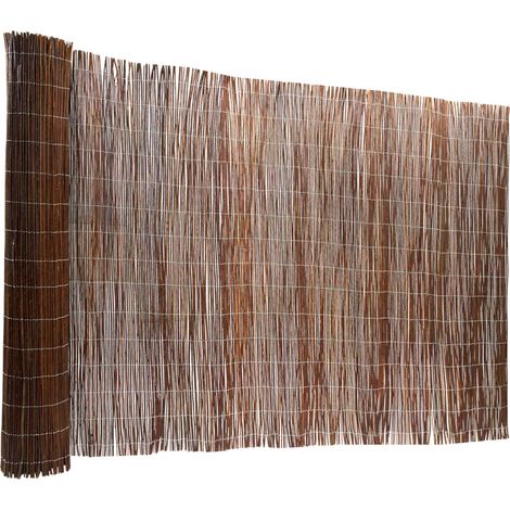 Weidenzaun Sichtschutz Höhe: 200 cm Länge: 500 cm
