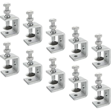 10 Pièces Serre-Joints C 30 mm – Acier Inoxydable 304 – Plage 0-25 mm – Soudage, Ébénisterie (1/5)