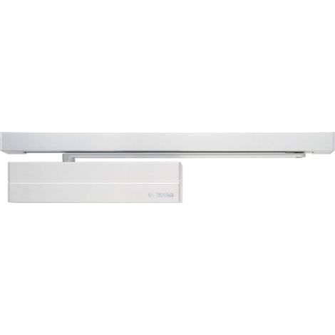 ASSA ABLOY Cierrapuertas de brazo deslizante DC700 Montaje estándar en hoja EN3-6 blanco 9016 EN 3-6 - DC700-----D9016