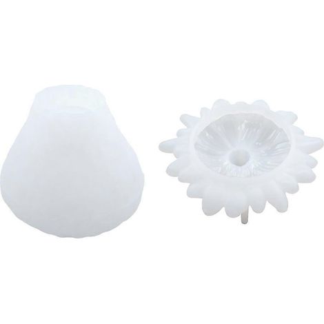 Harzform für Erdbeerbehälter, Epoxidharz-Gießform, Harz-DIY-Tisch