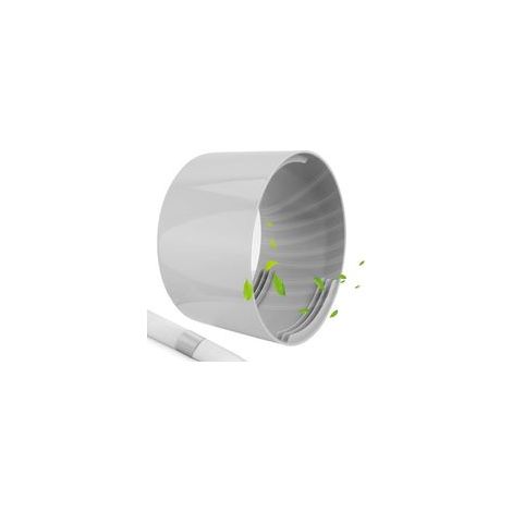 Adaptateur Tuyau Évacuation Climatisation Portable 15cm ABS Raccord Flexible Air Conditionneur Mobile Accessoire Universel (1/4)
