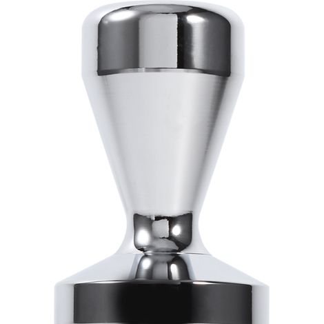 Tasseur à expresso en acier inoxydable, outil de pression à grains de café avec base plate de 51 mm de diamètre. (1/5)