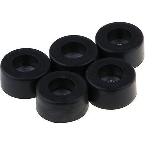 Pieds en caoutchouc isolants pour enceintes d'amplificateur de meuble, 2 pièces de 38x19mm, base antidérapante pour fixation stable (1/5)