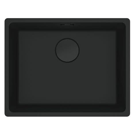 Franke Unterbaubecken Maris MRG 110-52 Fragranit Black Matt - Black Collection, Handbedienung