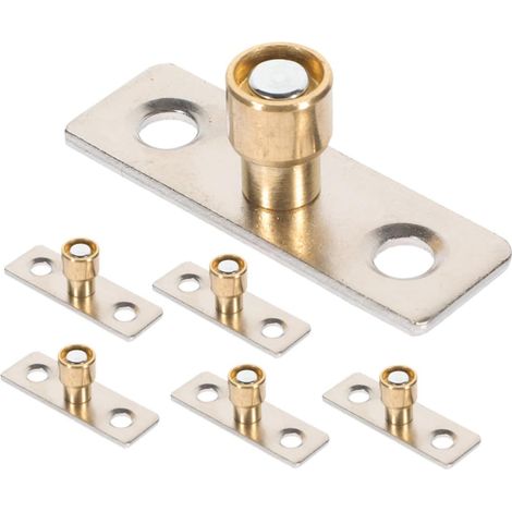 6 pièces guide de sol pour porte coulissante, fer, 30mm (1/5)
