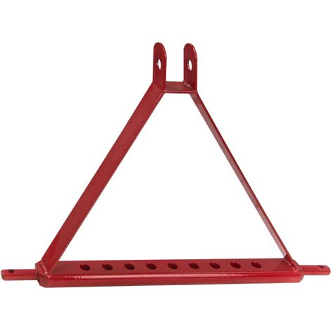 Barre d'attelage agricole - Triangle 3 points - 770 mm - Cat. 1