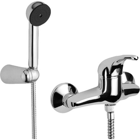 MISCELATORE DOCCIA ESTERNO "PRIMA" Cromo + Set Doccia (1/2)