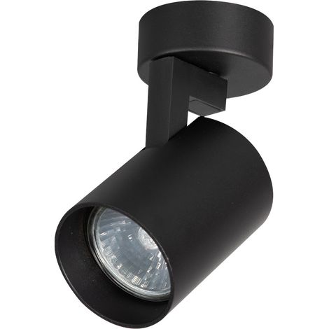 Faretto da soffitto tondo nero Ø6cm GU10 10W Volf Milagro (1/5)