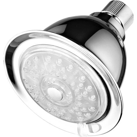 Pommeau de douche lumineux, petit LED à changement couleur, haute (1/5)