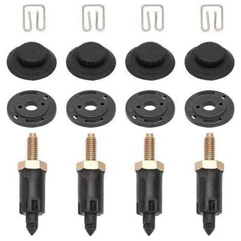 Swgaunc 4 Set Fixations Couvre Moteur 2.0 HDI pour Berlingo C4 C5 Xantia Xsara 206 306 307 406 607 806 Expert 0137F6 13711 clips + boulons (1/5)