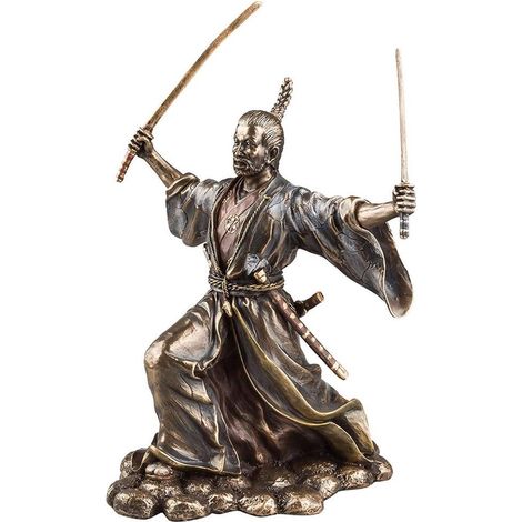 Statue Samurai Art aspect bronze (1/4)