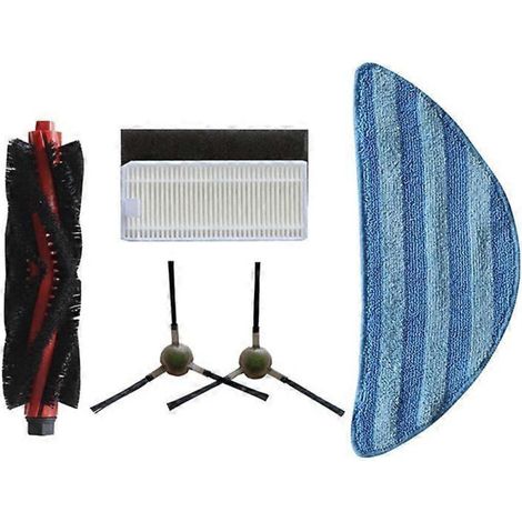 jeu de filtres HEPA à brosse pour aspirateur robot Lefant M210 Pro M1 M201/M501A/M571/T700 (accessoire) (1/5)
