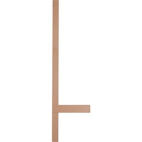 Applique Murale Intérieure LED 40W IRC90 Variable Rouge Brique ZAMBELIS 2583 - Blanc chaud - 3000K