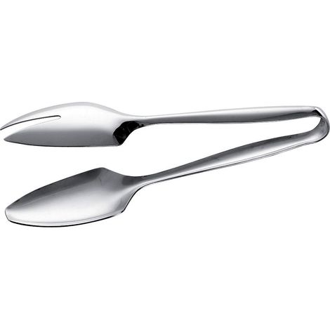 PIAZZA - Pinza da Cucina per Servire in Acciaio Inox, Molla Ideale per Servizio al Tavolo, Comoda e Maneggevole da Utilizzare - Lunghezza 23 cm - Made in Italy (1/2)