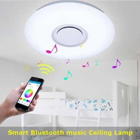 Lustre Moderne LED 172SMD - 24 W - Bluetooth - 40 cm (1/4)
