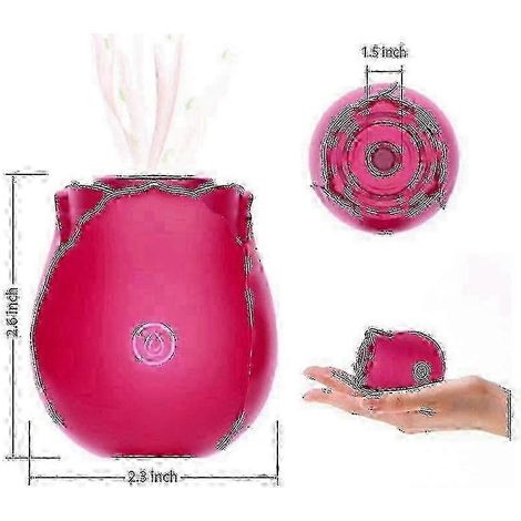 CHTD-Mini masseur à motif rose pour femmes 2025 - 10 modes pour une détente optimale Black