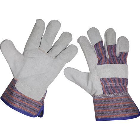 Sealey Worksafe&reg Rigger's Gloves - Pack of 6 Pairs SSP12/6