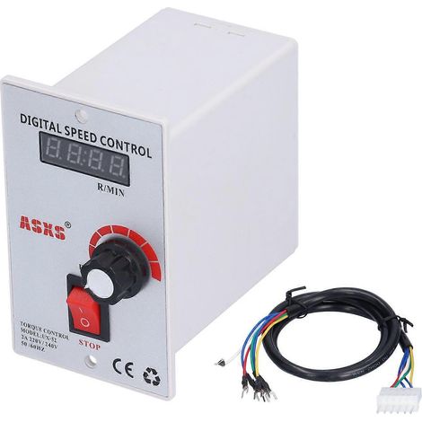 Contrôleur de vitesse numérique UX-52 400 W 220-230 V : silencieux et sans vibrations