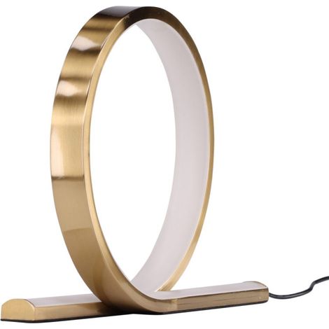 Lampe Design LED "Saunier" 30cm Or (1/5)