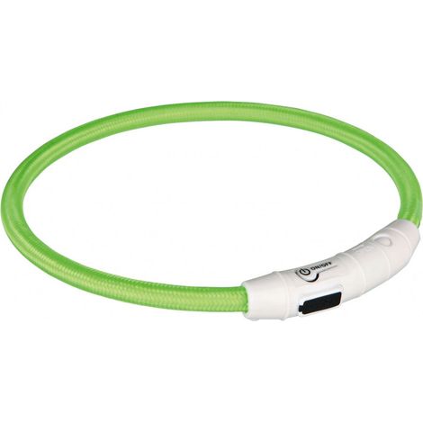 Collar LED para Mascotas Trixie Verde L/XL (1/5)