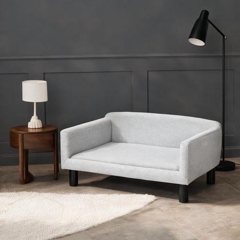 Couchage pour chien en polyester 82 x 54 x 36 cm (1/5)
