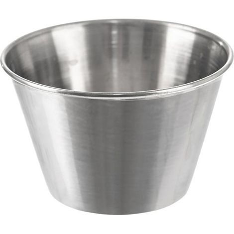 Bol de acero inoxidable para salsas de 6 cm, 65 ml. (1/4)
