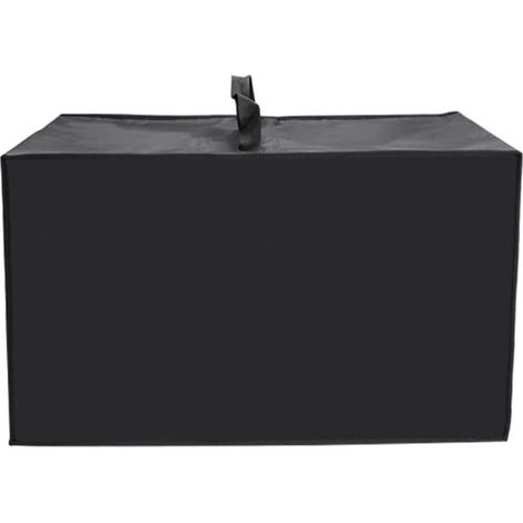 Housse de protection anti-poussière en tissu Oxford 420D résistant à l'humidité pour four de comptoir 50 x 40 x 32 cm Noir (1/5)