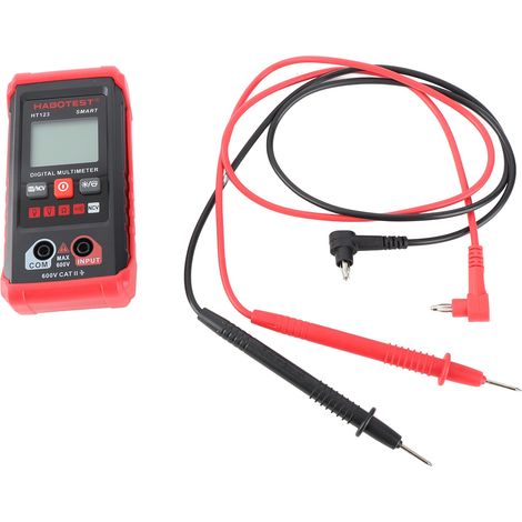 Hochpräzises digitales Multimeter mit Digitalanzeige, Hintergrundbeleuchtung, automatischer Bereichswahl, intelligentes Mini-Multimeter für Elektriker. (1/5)