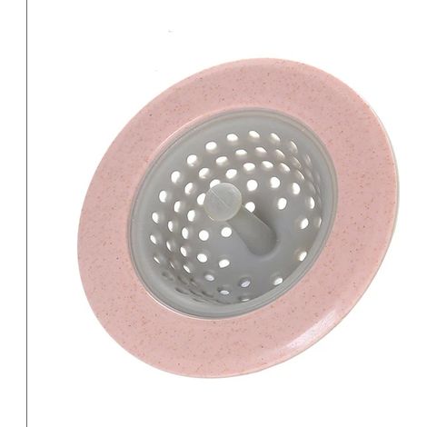 1 Filtre Évier Silicone Rose Anti-colmatage, Maille pour cuisine (1/5)