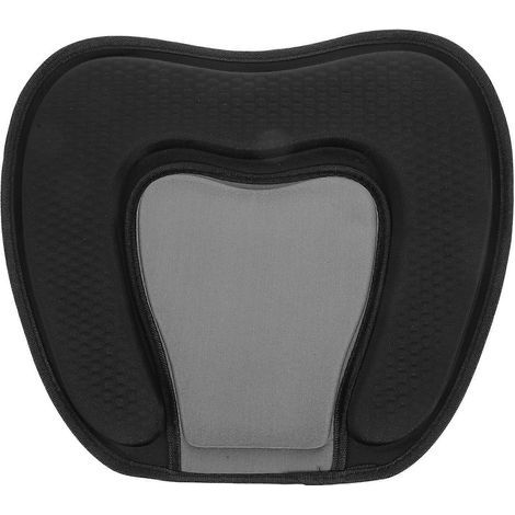 Coussin de siège de kayak, tapis de barque à rames, coussin de siège de pêche en EVA-38.5x33.5cm-Black (1/3)