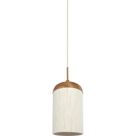 Light & Living - suspension - Dania - beige naturel - coton métal (1/4)