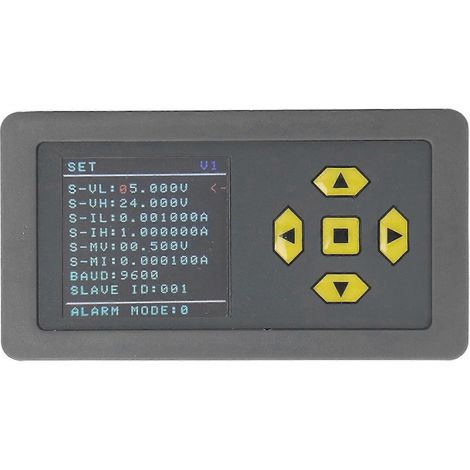 Strom- und Spannungsmesser 3A 30VDC Farbdisplay, Digitalanzeige, hochpräzises Voltmeter/Amperemeter 7–24V