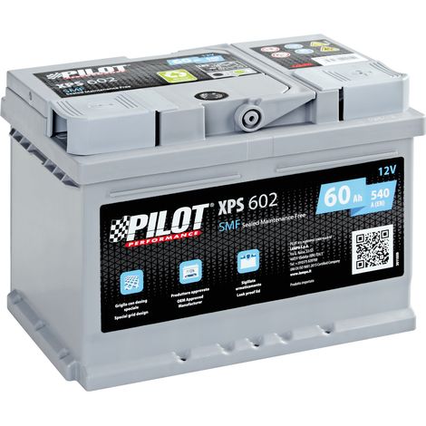 Batteria 12V - Pilot SMF - 60 Ah - 540 A - LB2 (1/2)