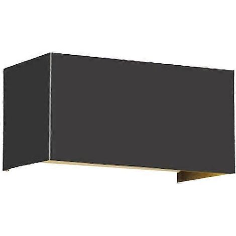 12W LED-Wandleuchte mit indirekter Beleuchtung (IP65), wasserdicht, ideal für den Innen- und Außenbereich (Wohnzimmer, Schlafzimmer, Treppenhaus). (1/5)