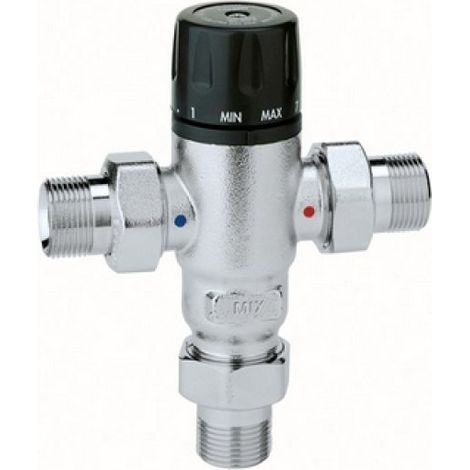 MISCELATORE TERMOSTATICO ANTICALCARE REGOLABILE 1/2&quot