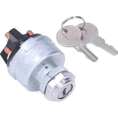Contacteur de démarrage 4 positions avec 2 clés D250E universel pour voiture, camion et véhicule agricole (1/5)