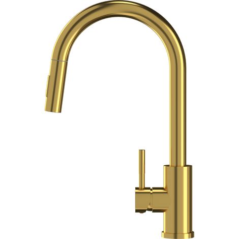 Mitigeur de Cuisine avec Bec Extractible Granitan Loseto Or 1 Pièce (1/5)