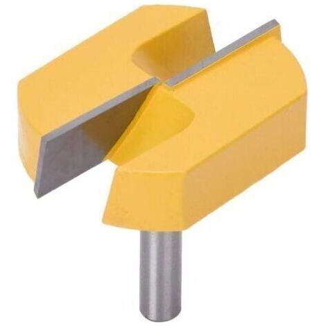 (8x57mm) Fraise de Queue de 8mm, Fraise de Rabotage de Surface de Fond de Rabotage de Nettoyage de en Bas (1/4)