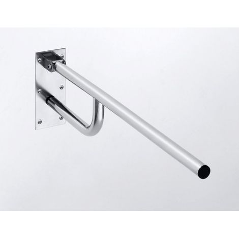 Barre d'appui relevable HELP en acier inoxydable 76x25x10cm (1/5)