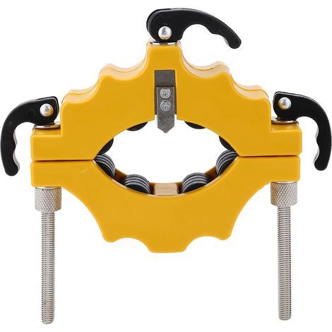 Glass bottle cutter for beer and wine, cutting tool for crafts and DIY projects (yellow) (1/5)