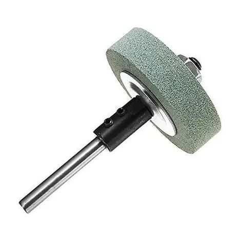 FEVERWORK Jeu d'adaptateurs de meule 70 x 20 x 10 mm pour perceuse électrique remplacée par meuleuse - Vert (1/2)