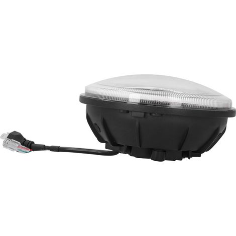 Ampoule de phare ronde 7 pouces 200W 20000LM très lumineuse IP67 étanche pour auto et moto (1/5)