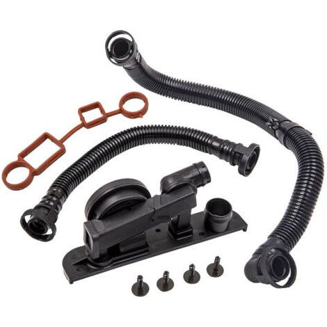 Reniflard PCV pour Audi VW Seat 2.0 TFSI – Vanne de contrôle de pression – Joint d'étanchéité inclus – Performance moteur optimisée - 06F129101 (1/5)