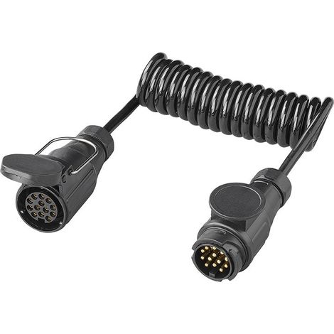 Cable espiral de 13 pines, 1,5 m, 8 conductores, PVC (1/5)