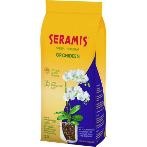 SERAMIS® Spezial-Substrat für Orchideen 2,5 l Bodenzusatz