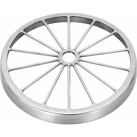 MAKA Comignolo Griglia di Aspirazione, Presa Aria Esterna per Canna Fumaria Camino Stufa a Legna Pellet e Gas, Griglia Inox Ø 80 mm (1/5)